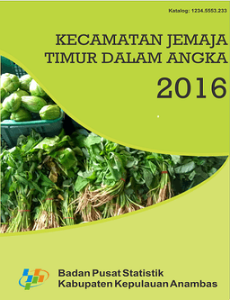 Kecamatan Jemaja Timur Dalam Angka 2016